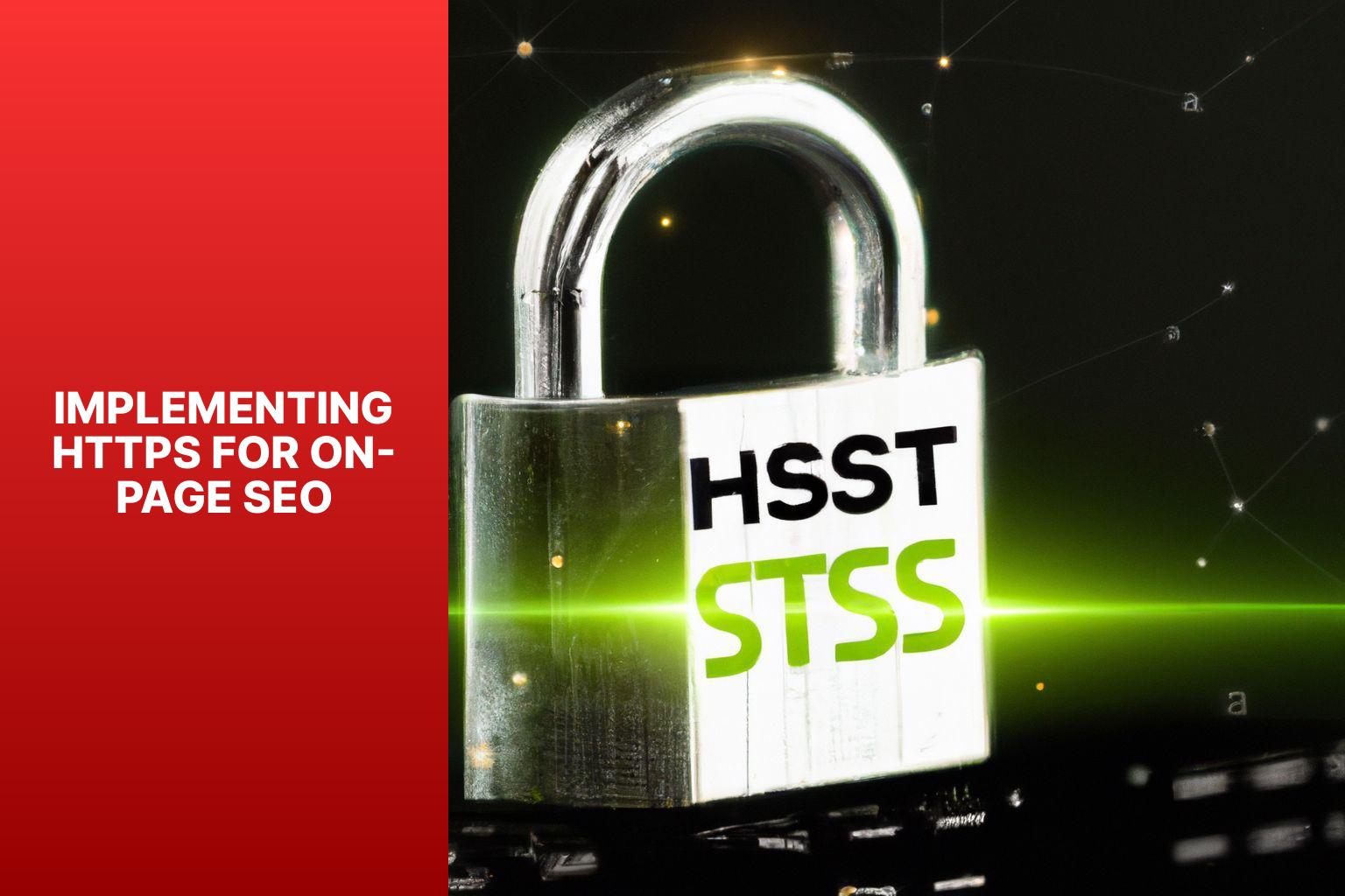 Implementing HTTPS for On-Page SEO - The Role of HTTPS in On-Page SEO 