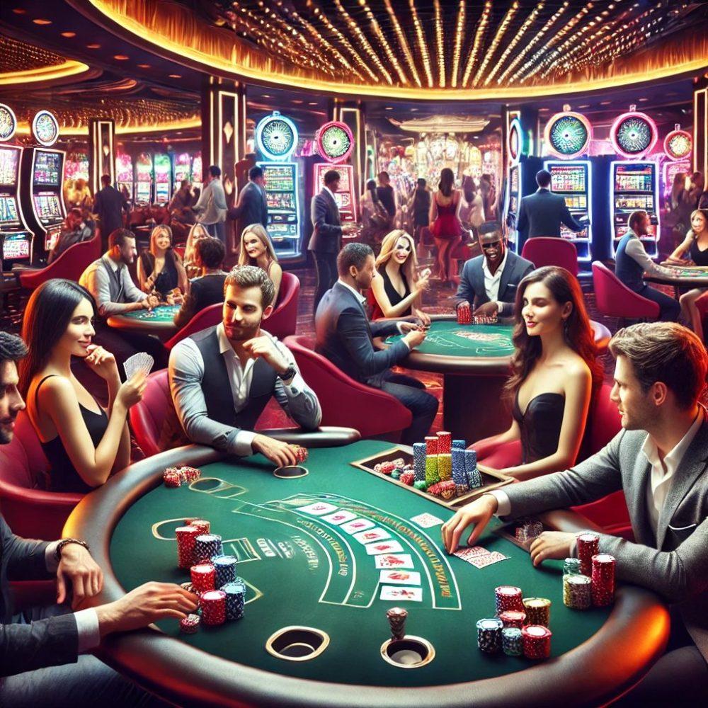 How did the game blackjack appear and why is it popular in online casinos?